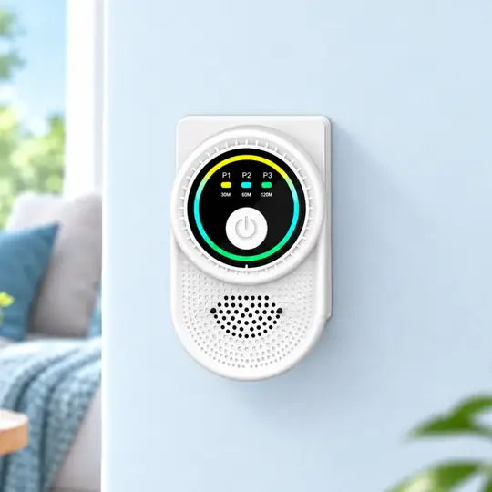 Ion Pure Pro plug-in device with circular level display and front grille